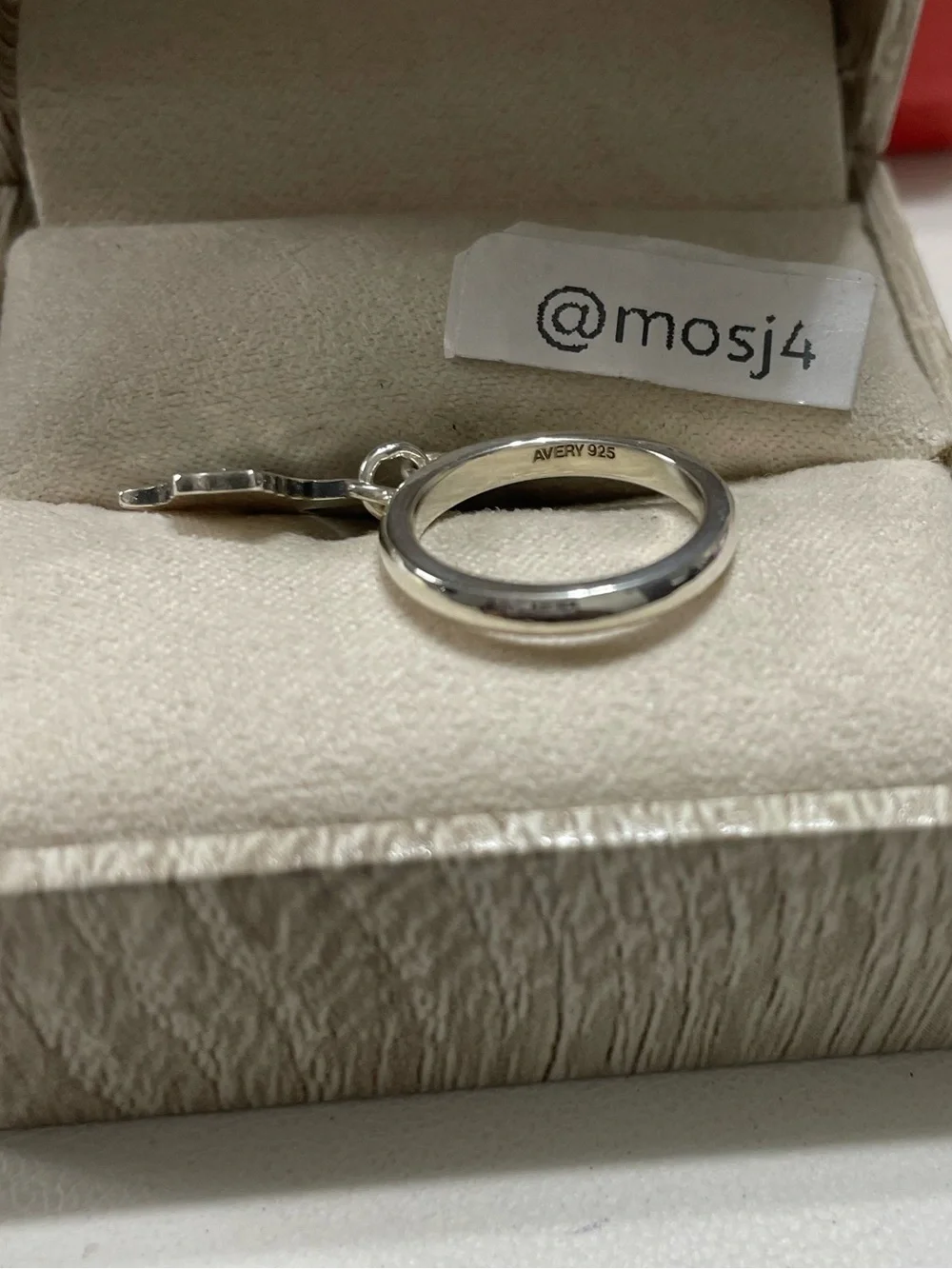 Retired James Avery Dangle Ring with the Texas State Longhorns University Mascot